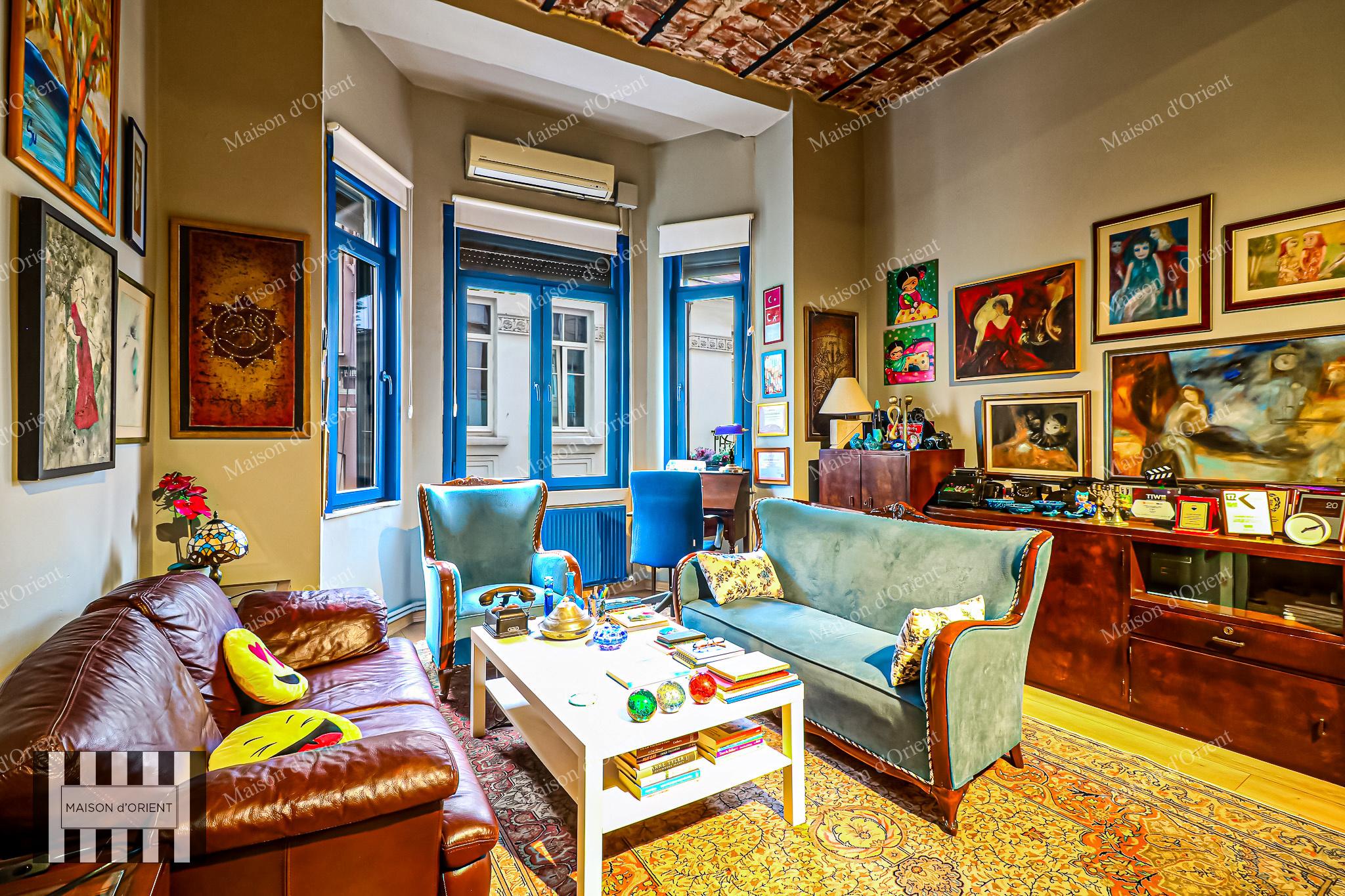 2+1 Apartment for Sale in Historical Building, Galata - Görsel 100