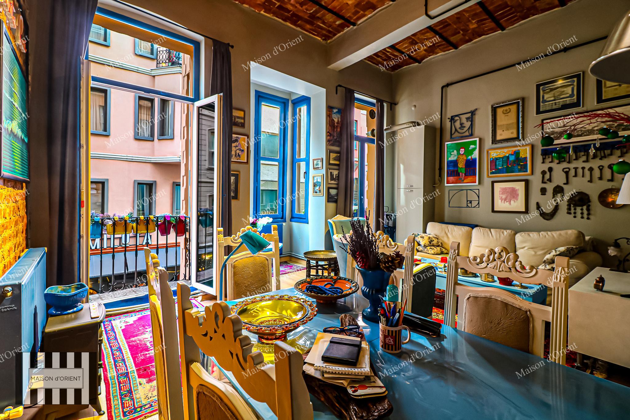 2+1 Apartment for Sale in Historical Building, Galata - Görsel 66