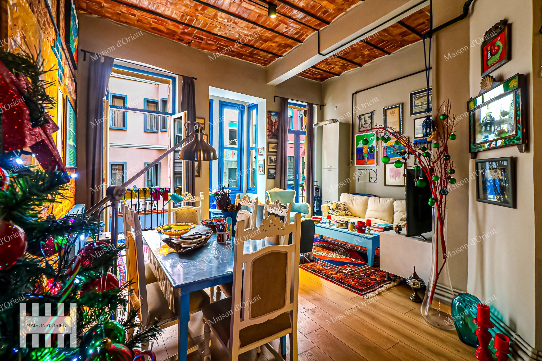 2+1 Apartment for Sale in Historical Building, Galata - Görsel 85