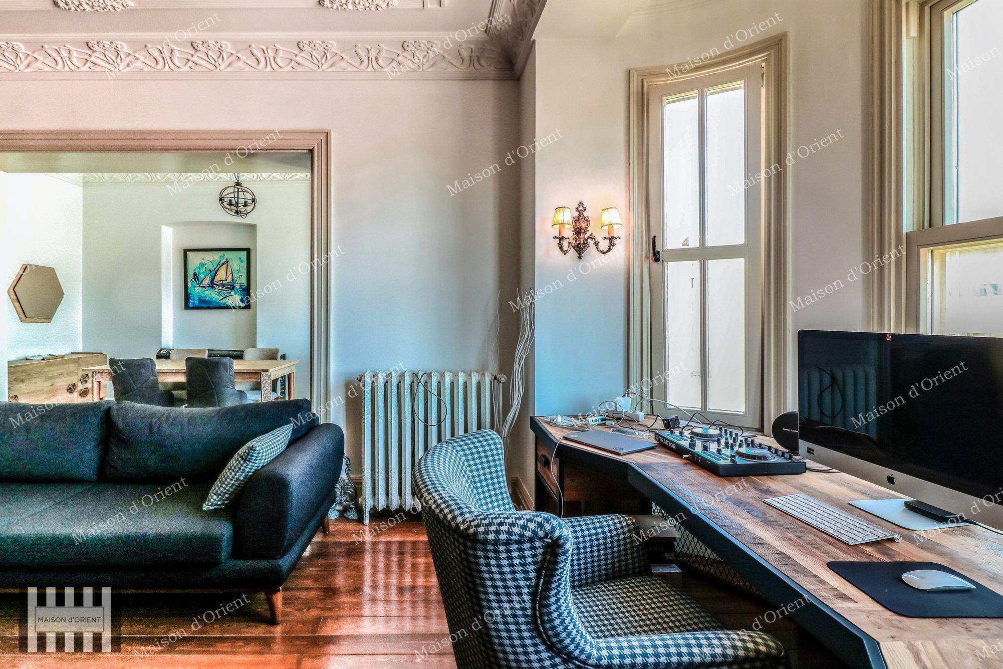 2+1 Flat for Sale in Historical Mavrogordato Building - Görsel 7