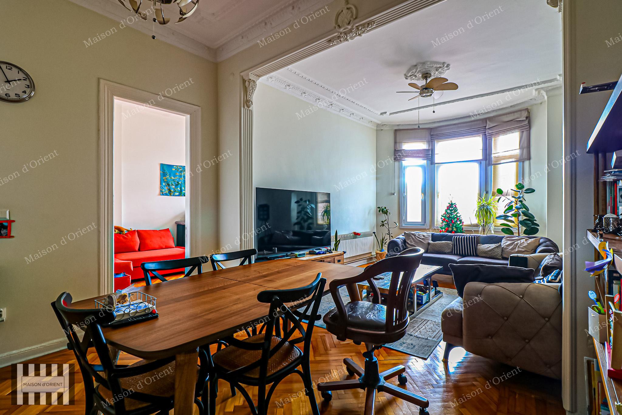 3+1 Flat for Sale in Historical Nar Building, Cihangir - Görsel 27