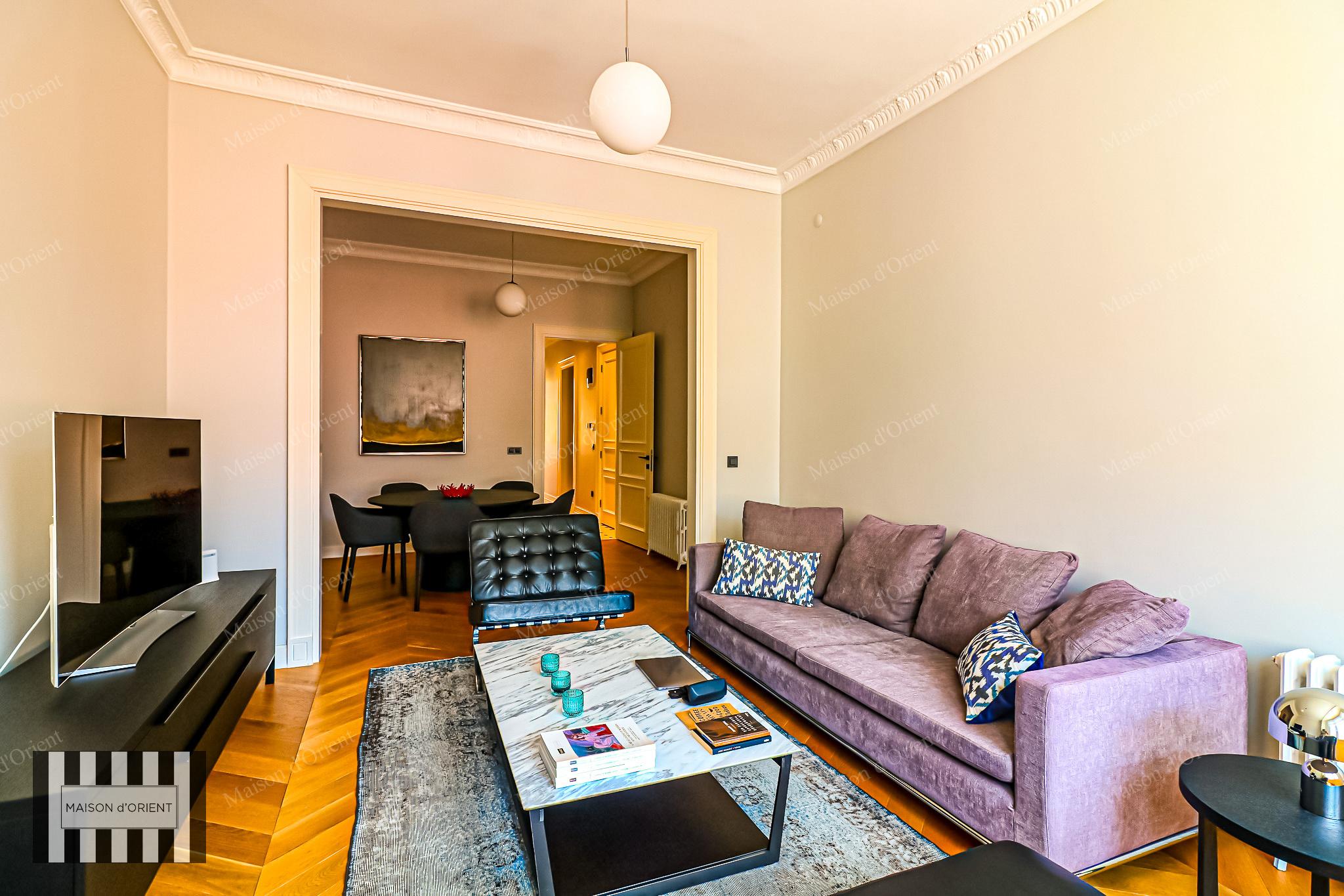 3+1 Flat for Sale in Historical Nar Building, Cihangir - Görsel 38