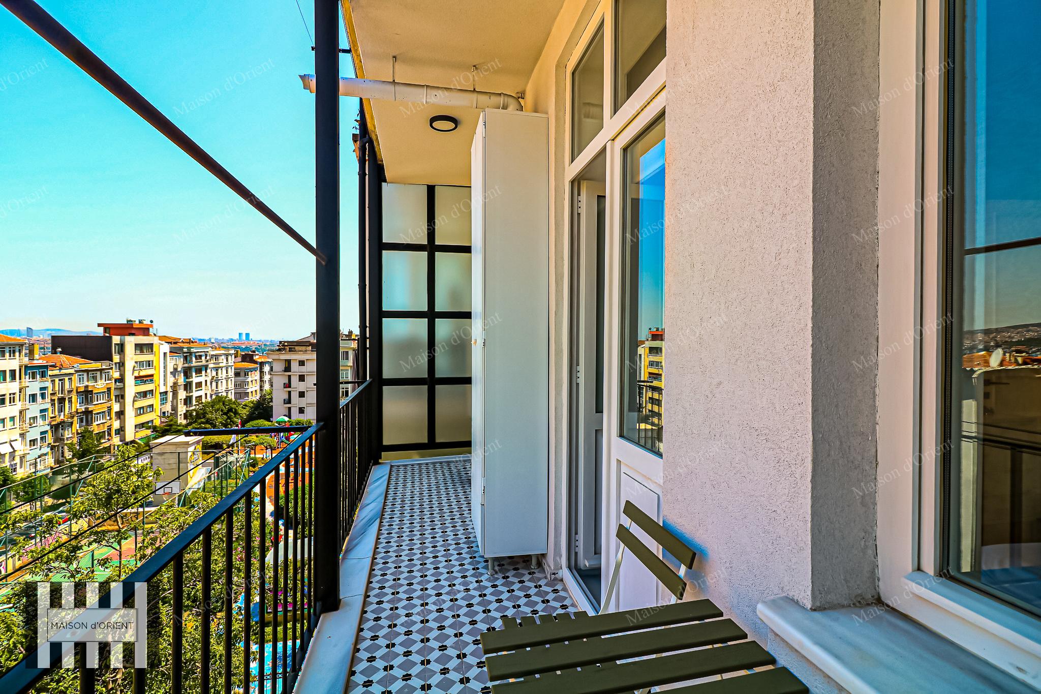 3+1 Flat for Sale in Historical Nar Building, Cihangir - Görsel 78