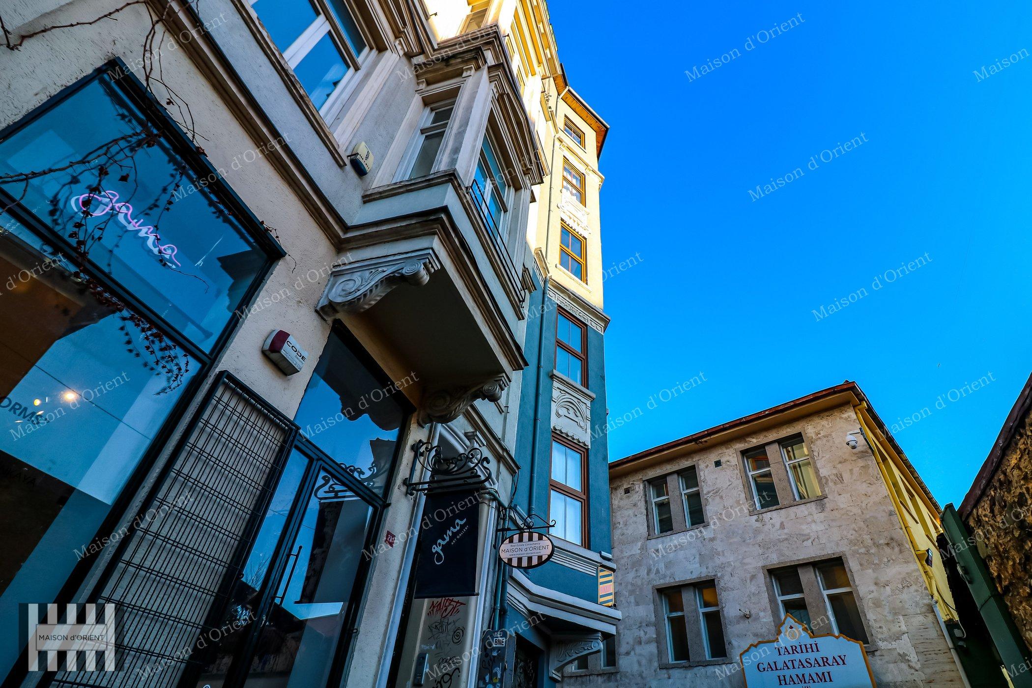 120sqm Store in Historical Building at Galatasaray