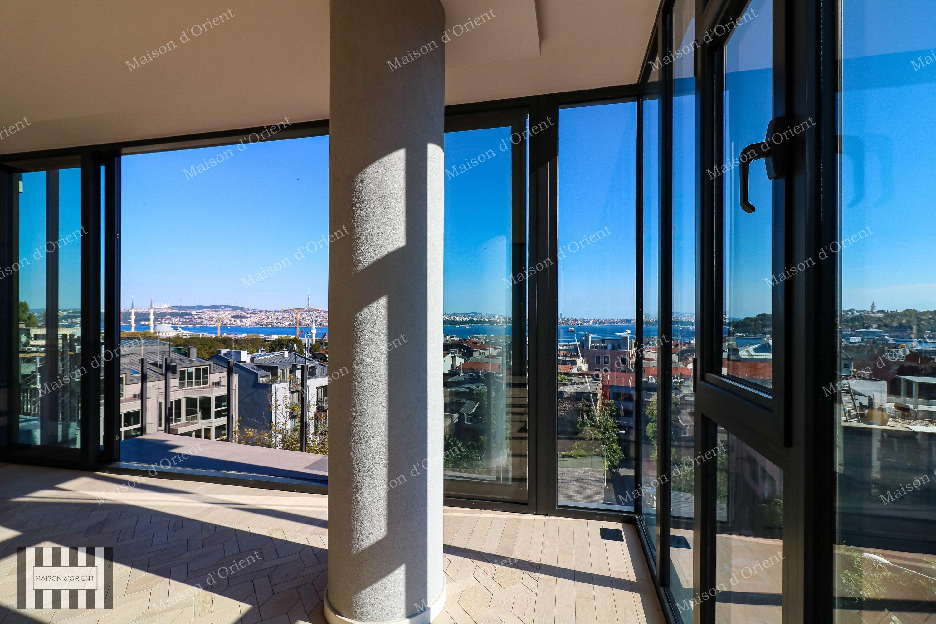 3+1 Duplex for Sale in New Project, Galata